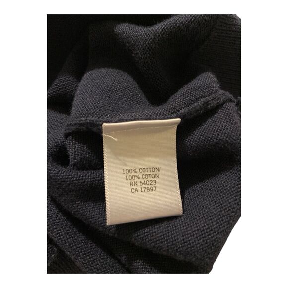 Banana Republic 100%‎ Cotton Men’s Sweater Blue And Green  Size Large - Picture 5 of 6